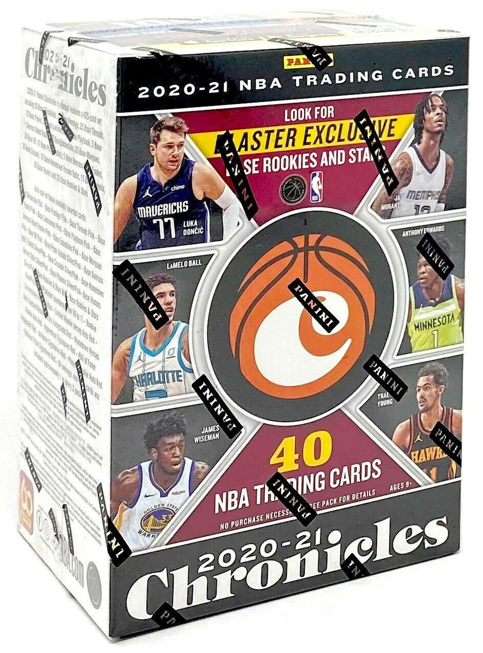2020-21 Panini Chronicles NBA Blaster | 217 Comics Cards & Games
