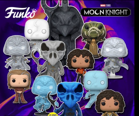 ムーンナイト FUNKO フィギュア 3個セット Funko Pop! Moon Knight | 217 Comics Cards & Games