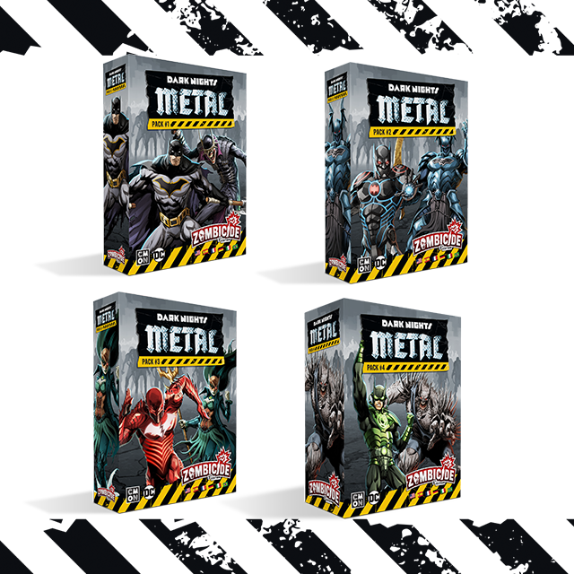 Zombicide 2nd Edition Dark Nights Metal Pack 3